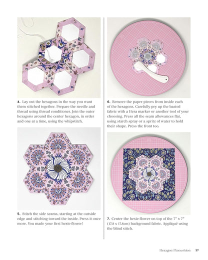 Pieced Kaleidoscope Quilt Blocks: Stunning Designs and Endless Inspiration for Fussy Cut Epp Patchwork: Stunning Designs and Endless Inspiration for Fussy Cut Epp Patchwork