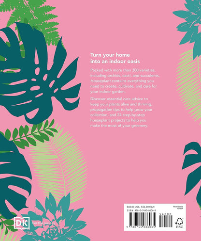 Houseplant: Practical Advice for All Houseplants, Cacti, and Succulents by Fran Bailey & Zia Allaway