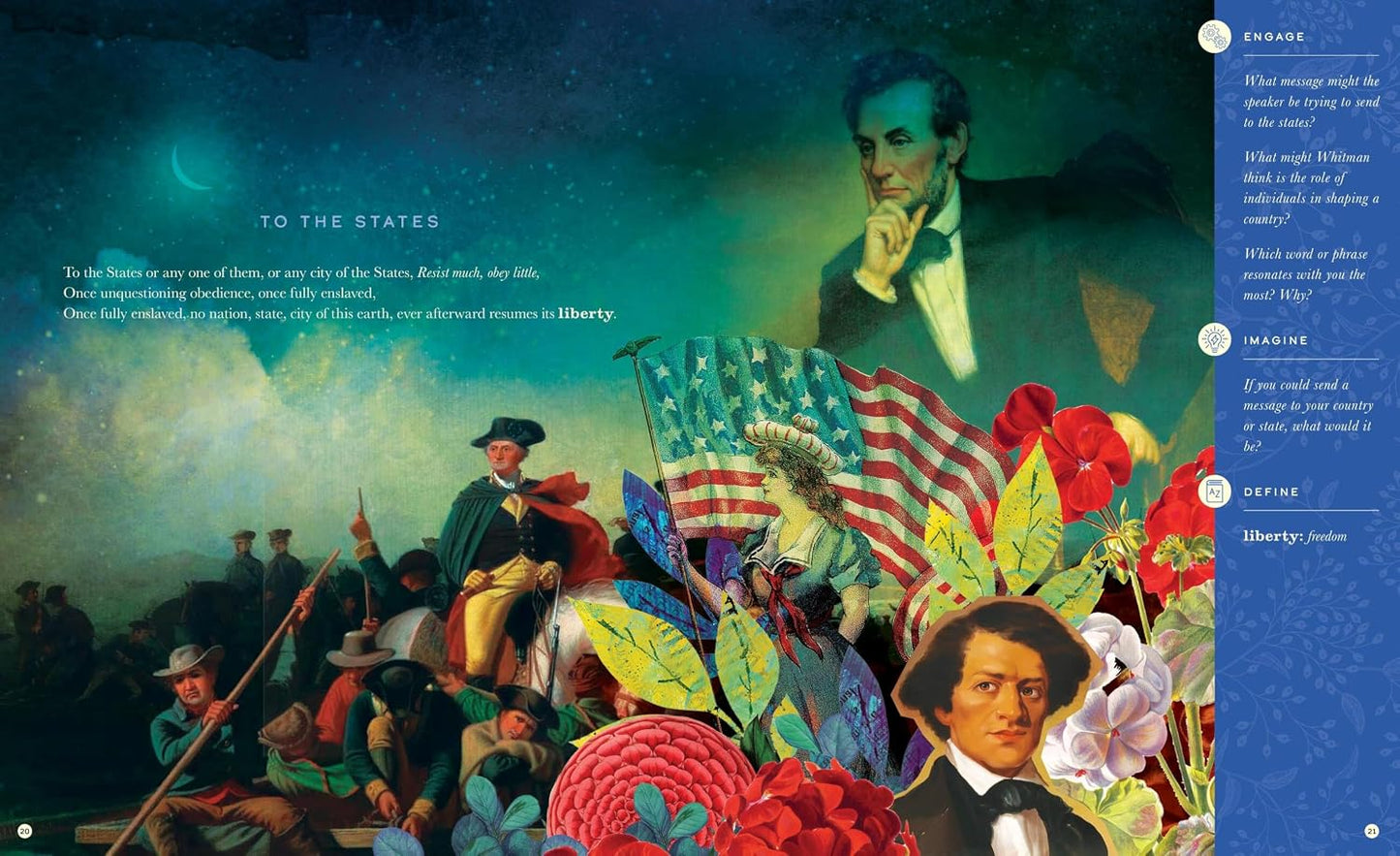 The Illustrated Walt Whitman: 25 Essential Poems