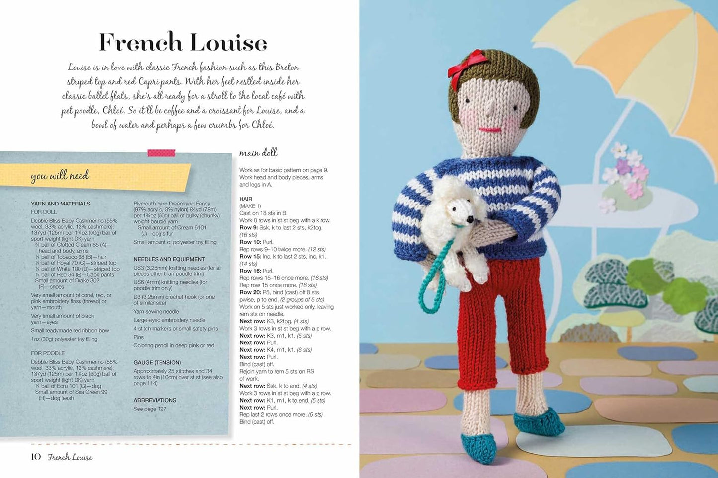 Knit Your Own Dolls: Over 35 Patterns for Dolls and Their Outfits, Accessories, and Pets by Fiona Goble