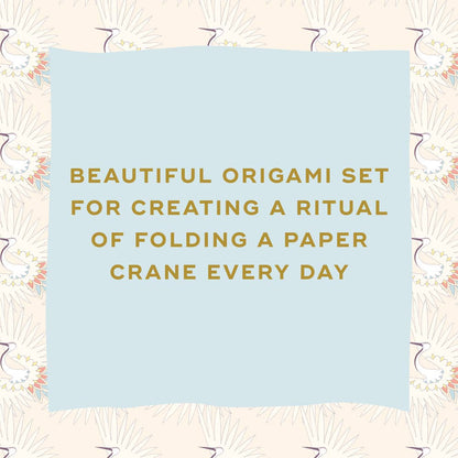 Paper Crane a Day: A Year of Mindful Folding--Origami Notepad 365 Sheets