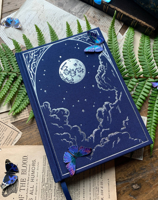 The Astronomer Silver-Blank Notebook