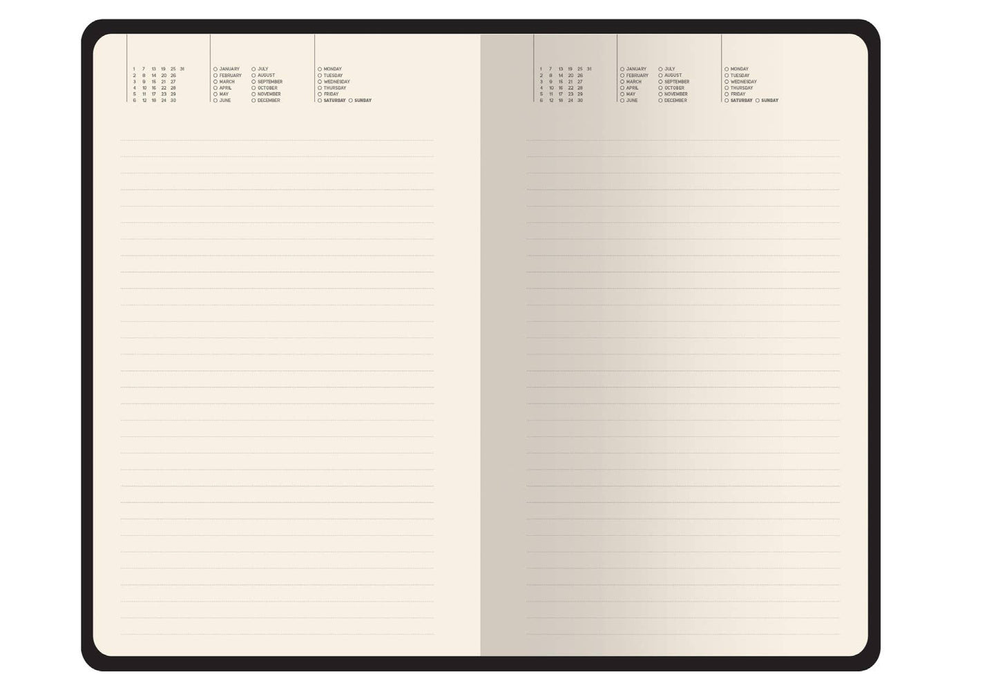 Bruno Visconti Vegan Leather Daily Planner - Forest Mushrooms
