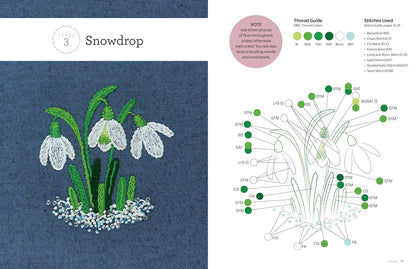 Birth Flower Embroidery: A Month-By-Month Celebration of Floral Embroidery: A Month-By-Month Celebration of Floral Embroidery