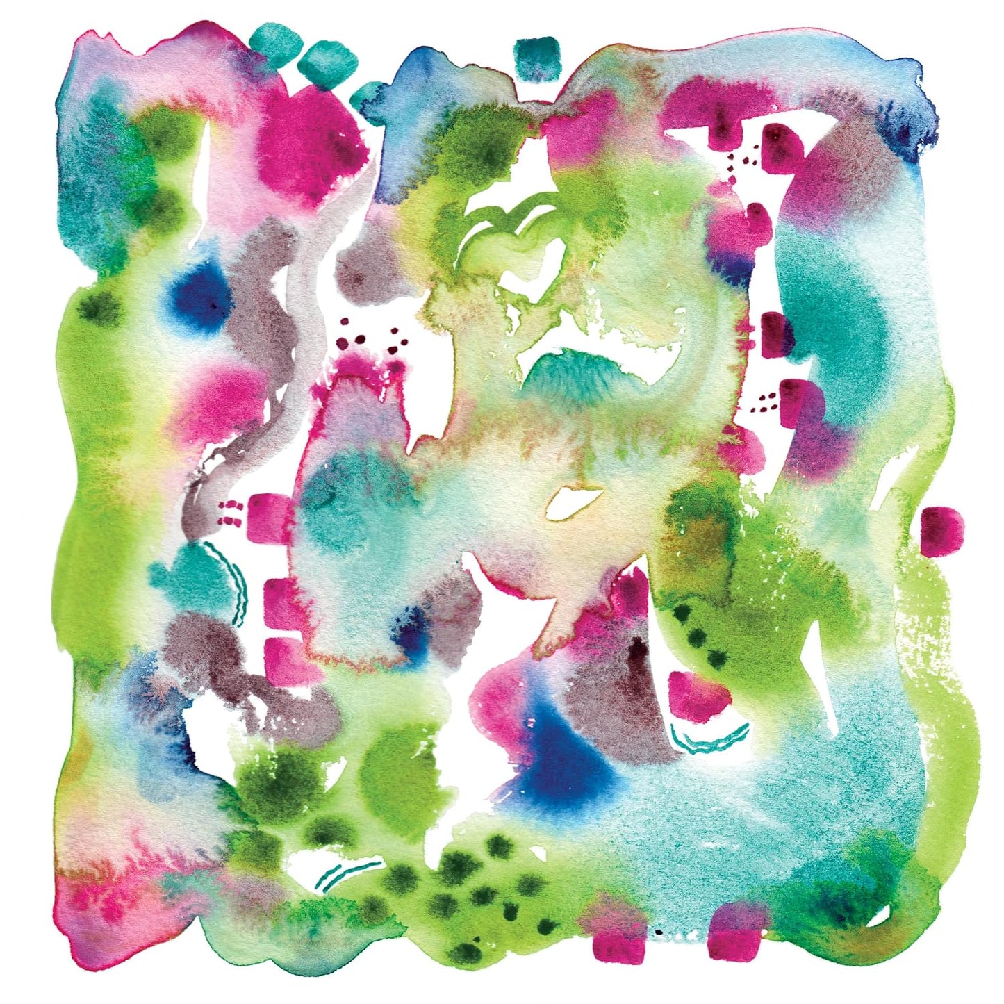 Reverse Coloring Watercolors for You to Doodle & Trace: 40+ Pictures to Draw On!