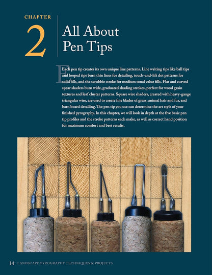 Landscape Pyrography Techniques & Projects: A Beginner's Guide to Burning by Layer for Beautiful Results