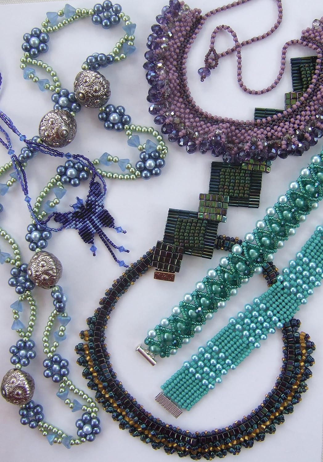 Inspired to Bead: A Collection of Necklaces and Bracelets by Stephanie Burnham