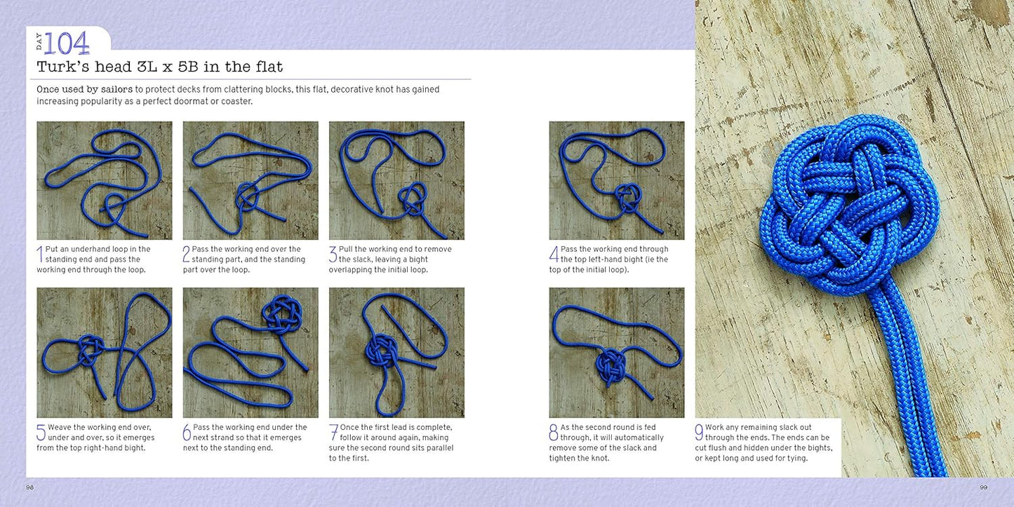 A Knot a Day: 365 Knot Challenges for All Abilities by Nic Compton