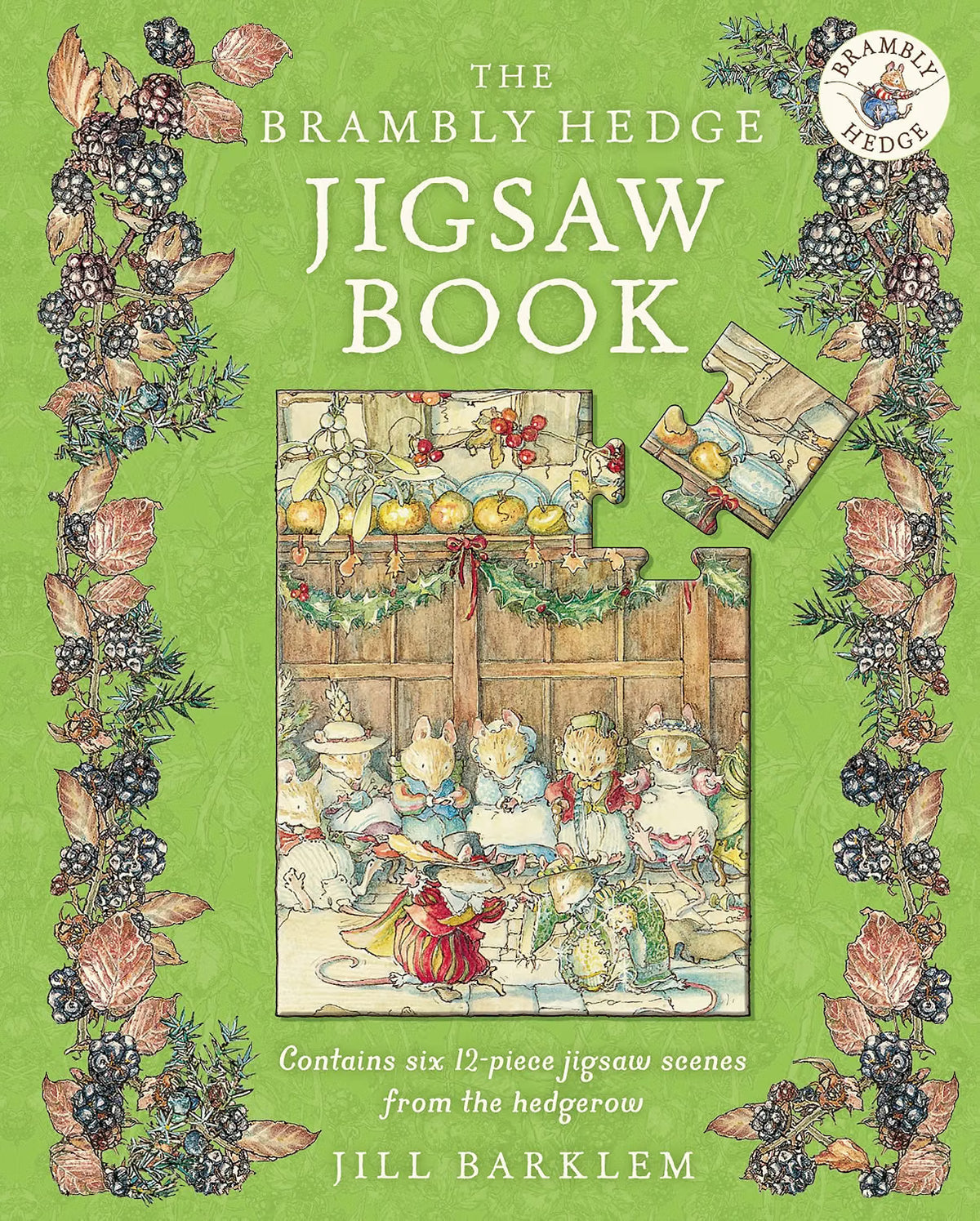 The Brambly Hedge Jigsaw Book: Contains six 12-piece Jigsaw Scenes from the Hedgerow