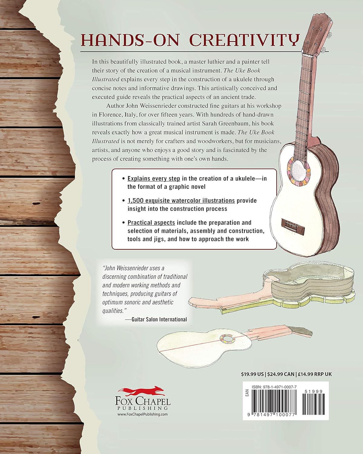 The Uke Book Illustrated: Design and Build the World's Coolest Ukulele: Design and Build the World's Coolest Ukulele