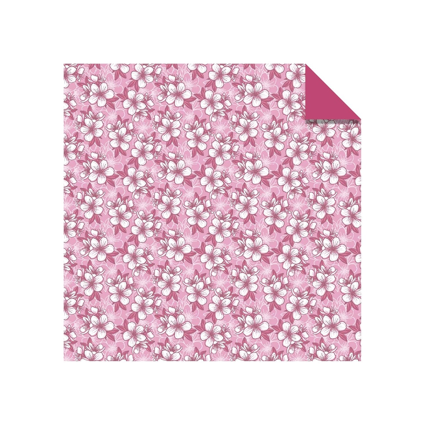 Origami Paper: Cherry Blossoms 200 Sheets, 6in (15 CM), Double Sided with 12 Different Designs by Tuttle Studio