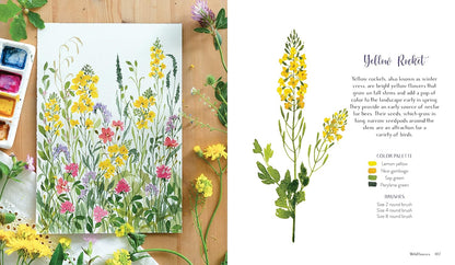 Wildflower Watercolor: The Beginner's Guide to Painting Beautiful Florals: The Beginner's Guide to Painting Beautiful Florals