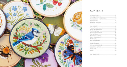 Paint with Thread: In the Garden- A Step-By-Step Guide to Embroidery by Emillie Ferris