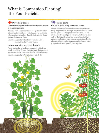 Japanese Style Companion Planting: Organic Gardening Techniques for Optimal Growth and Flavor: Organic Gardening Techniques for Optimal Growth and Flavor