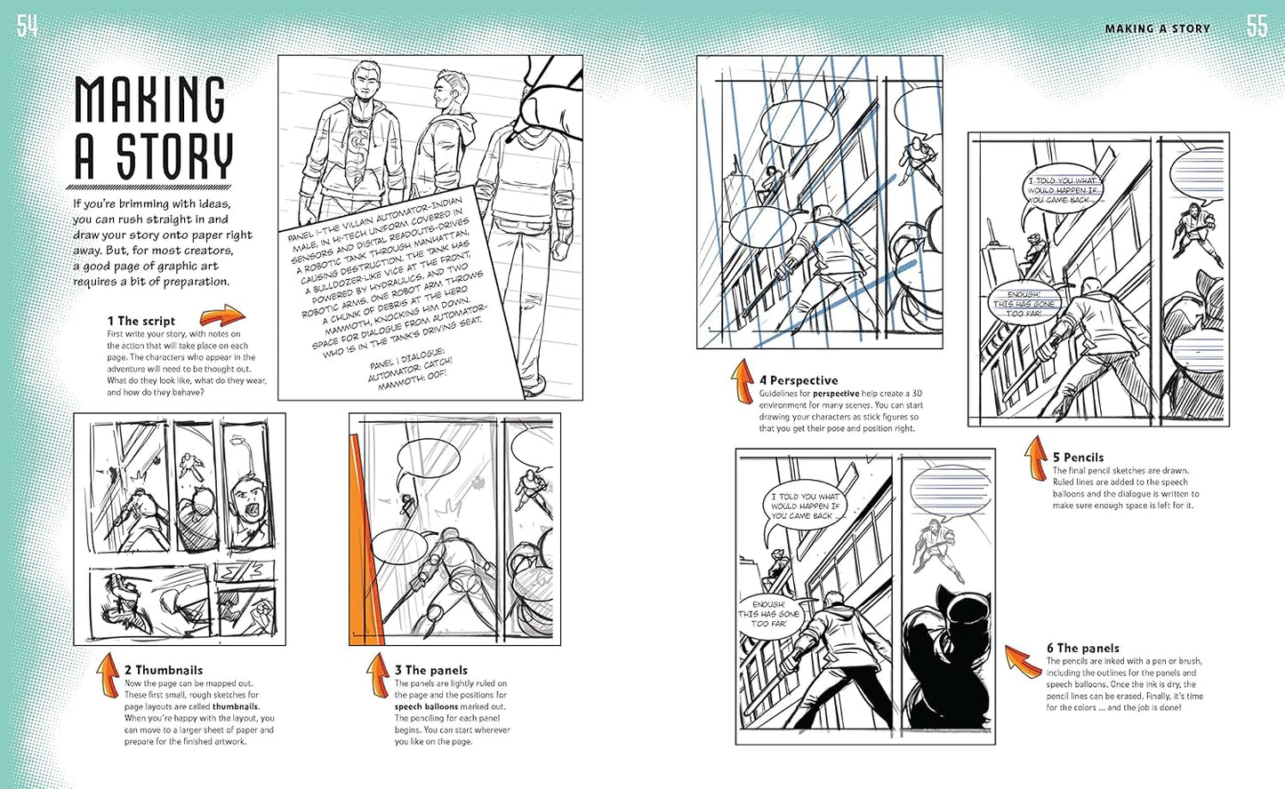 I Can Draw Graphic Novels: Step-by-Step Techniques, Characters and Effects