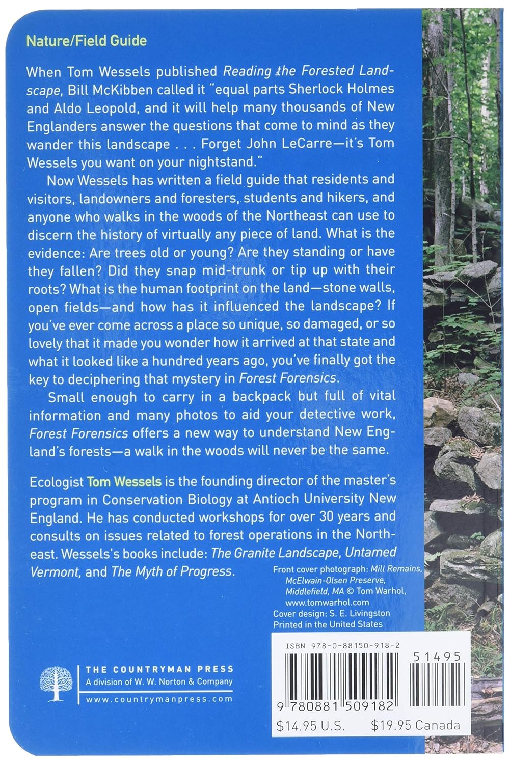 Forest Forensics: A Field Guide to Reading the Forested Landscape: A Field Guide to Reading the Forested Landscape
