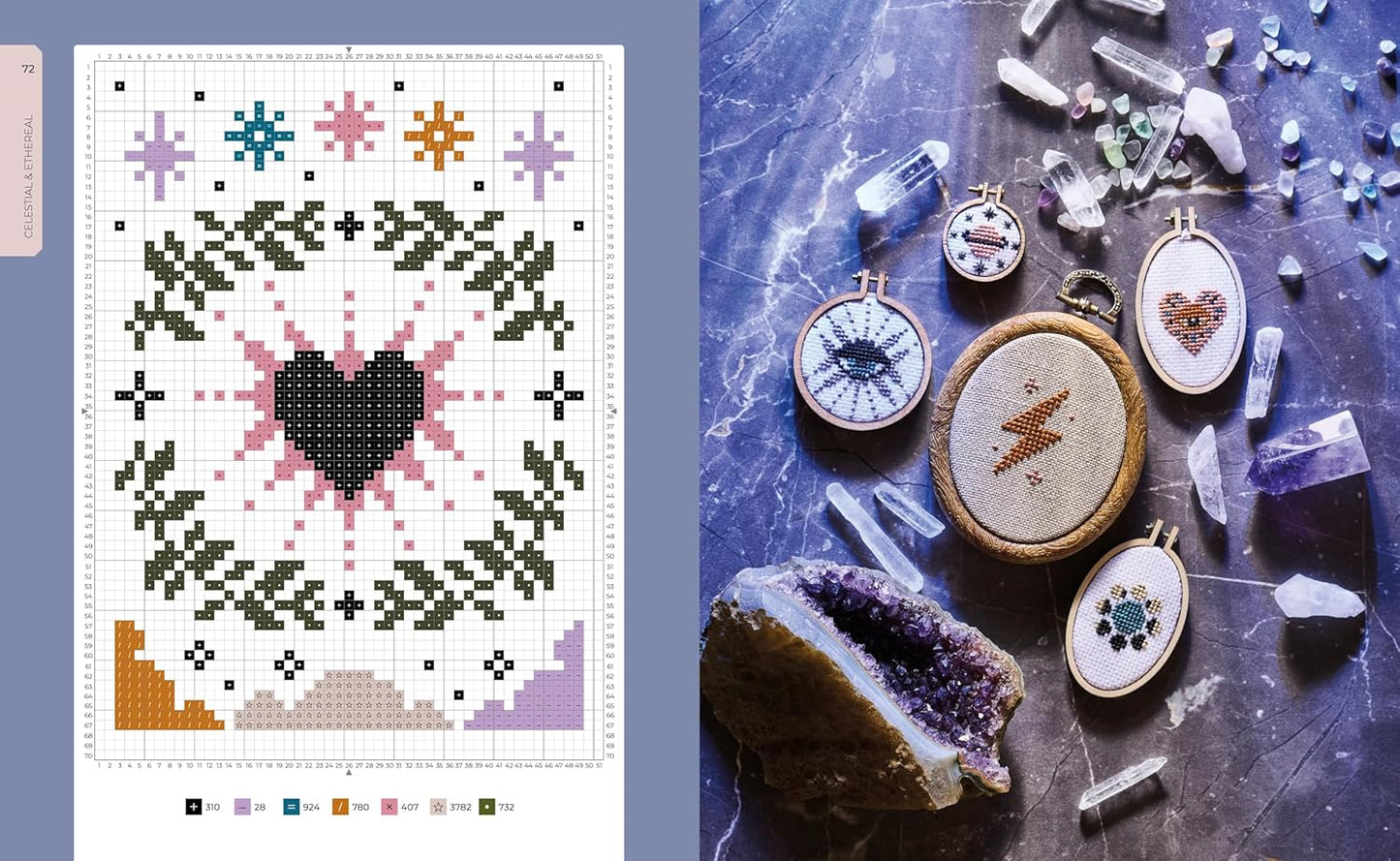 Cross Stitch Cabinet of Curiosities: 500 Magical Motifs and Peculiar Patterns