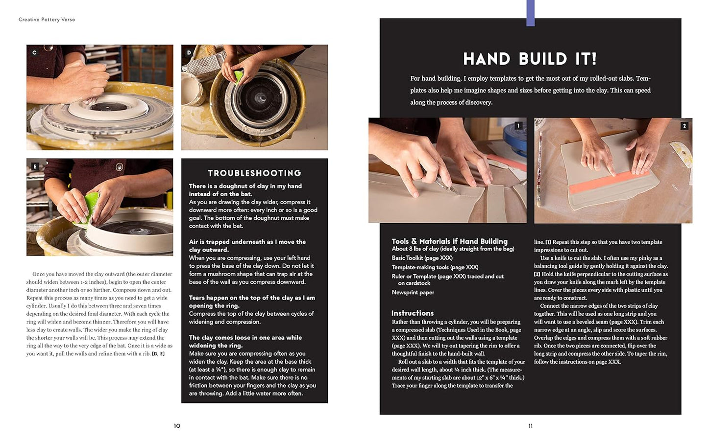 Creative Pottery: Innovative Techniques and Experimental Designs in Thrown and Handbuilt Ceramics by Deb Schwartzkopf