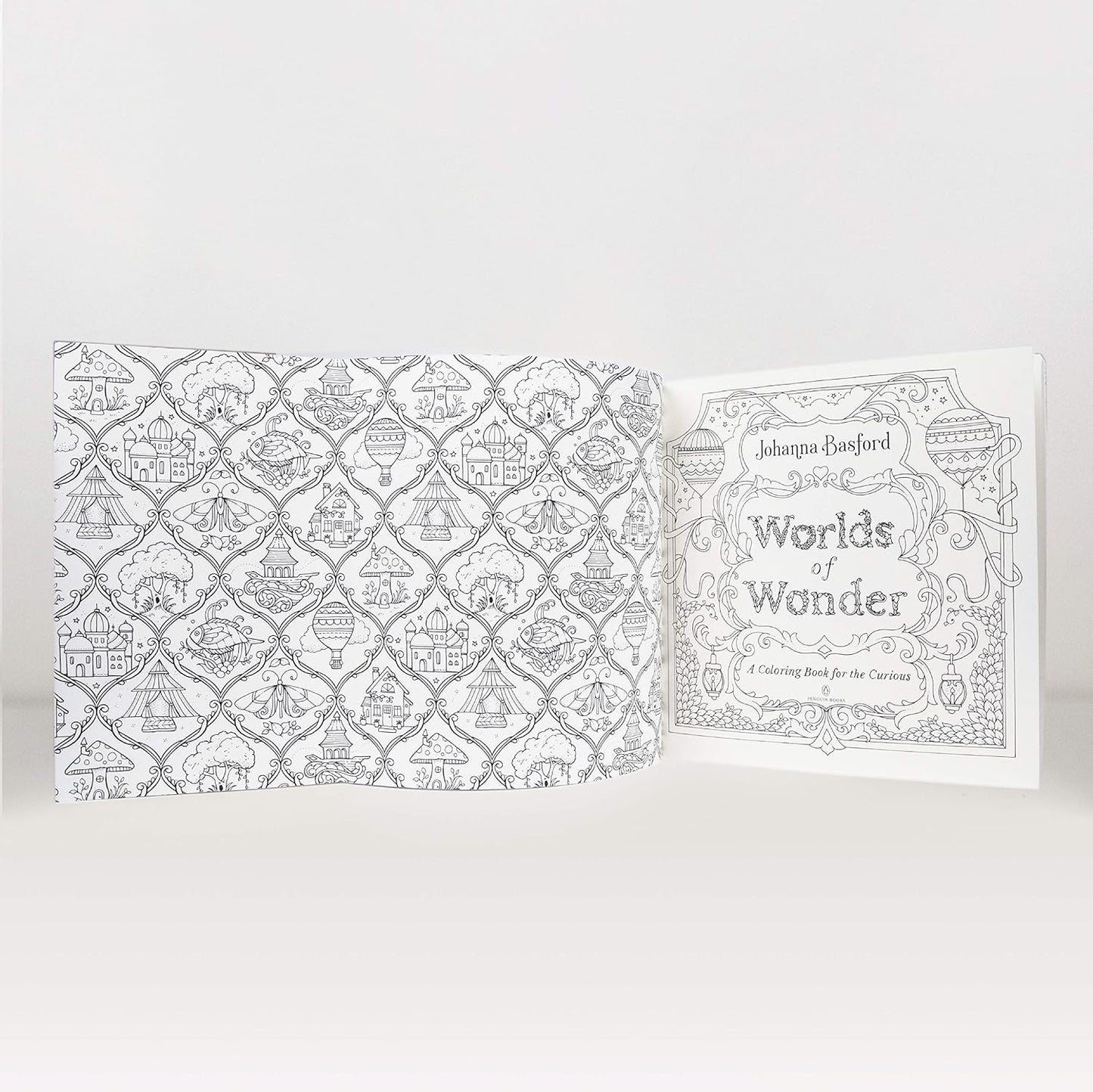 Worlds of Wonder: A Coloring Book for the Curious by Johanna Basford