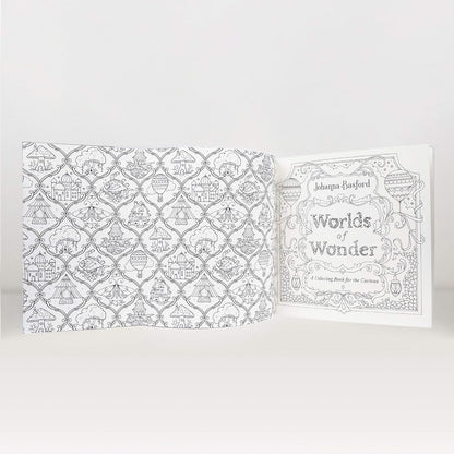Worlds of Wonder: A Coloring Book for the Curious by Johanna Basford