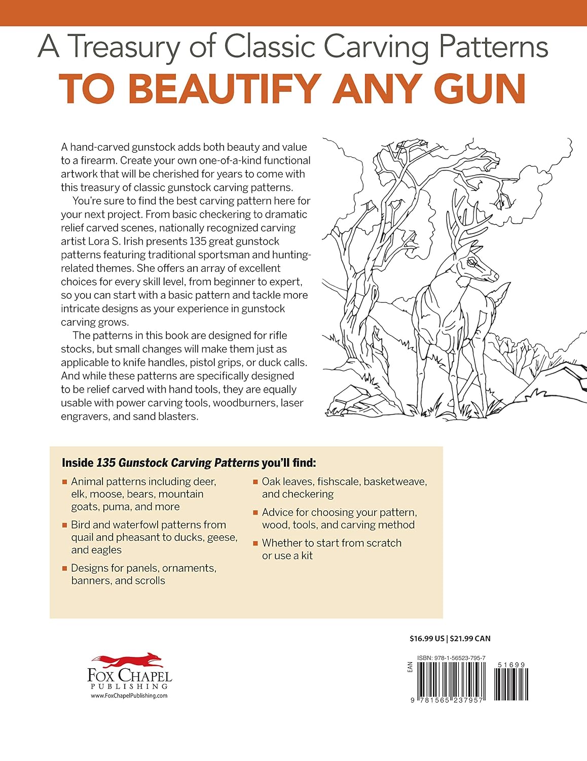 135 Gunstock Carving Patterns