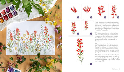 Wildflower Watercolor: The Beginner's Guide to Painting Beautiful Florals: The Beginner's Guide to Painting Beautiful Florals