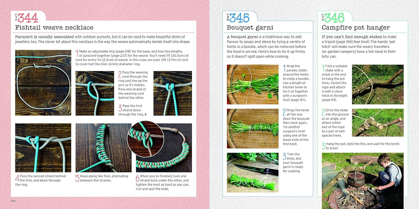 A Knot a Day: 365 Knot Challenges for All Abilities by Nic Compton