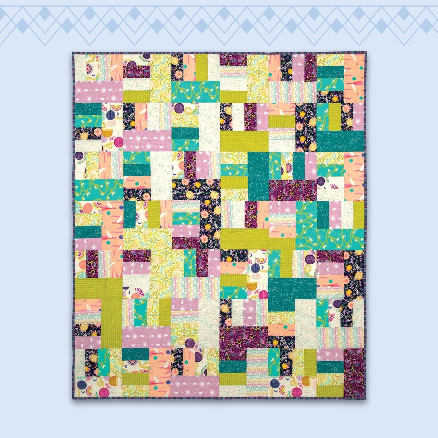10-Inch Square Quilt Block Book: 40+ Quilt Patterns Using Your Favorite Pre-Cuts by Carolina Moore