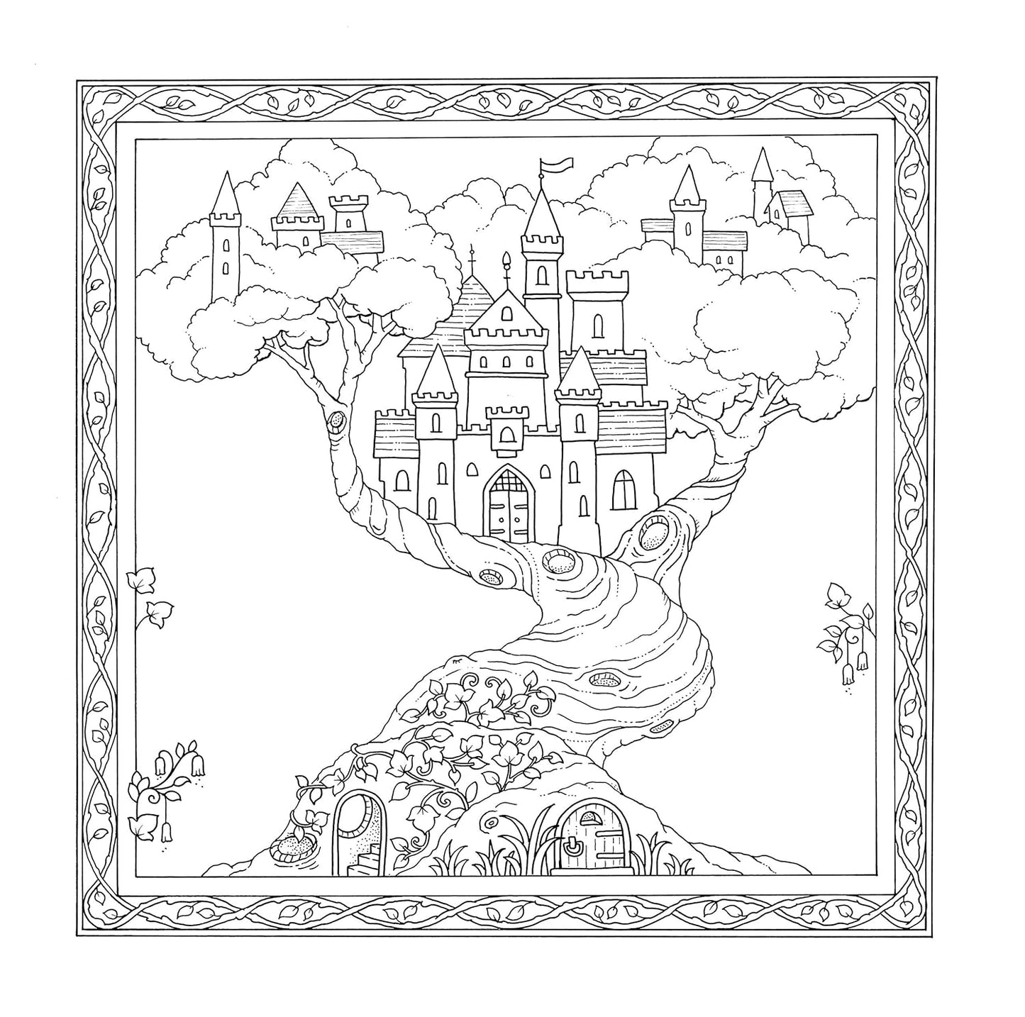 Worlds of Wonder: A Coloring Book for the Curious by Johanna Basford