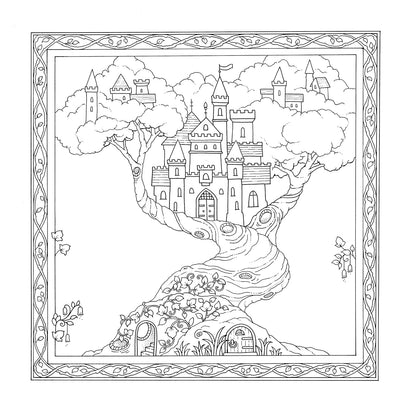 Worlds of Wonder: A Coloring Book for the Curious by Johanna Basford