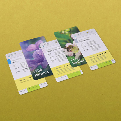 The Pollinator Garden Planning Deck: Build a Thriving Habitat for Bees, Birds, and Butterflies (109-Card Box Set) by Cathy, Jenny & Michael  Katz