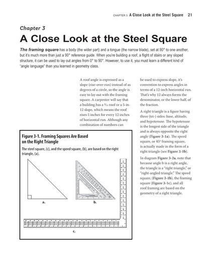 Essential Guide to the Steel Square: How to Figure Everything Out with One Simple Tool, No Batteries Required by Ken Horner
