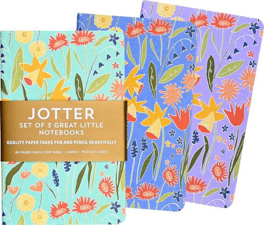 Daffodils Jotter Notebooks (Set of 3)