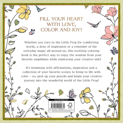 *The Little Frog Coloring Book: A Relaxing, Mindful Journey of Colour and Creativity by Maybell Eequay