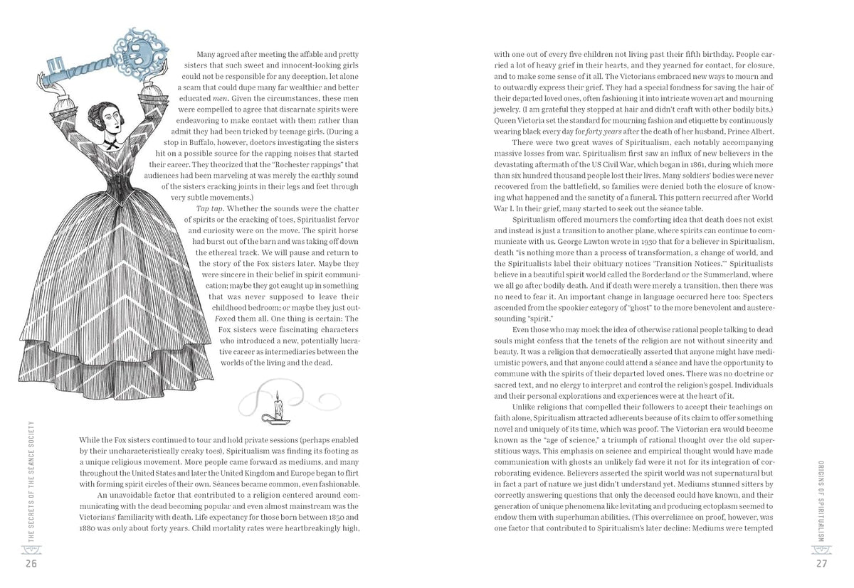 *The Secrets of the Séance Society: Illustrated True Stories of Talking to the Dead