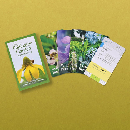 The Pollinator Garden Planning Deck: Build a Thriving Habitat for Bees, Birds, and Butterflies (109-Card Box Set) by Cathy, Jenny & Michael  Katz