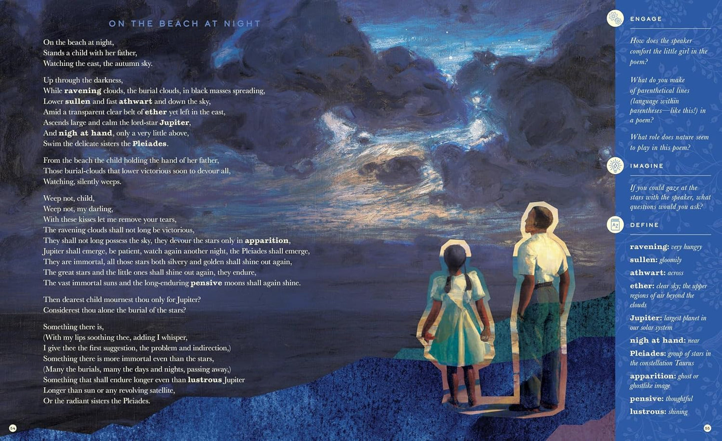 The Illustrated Walt Whitman: 25 Essential Poems