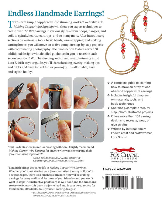 Making Copper Wire Earrings: More Than 150 Wire-Wrapped Designs: More Than 150 Wire-Wrapped Designs