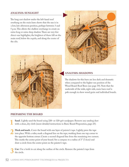 Landscape Pyrography Techniques & Projects: A Beginner's Guide to Burning by Layer for Beautiful Results