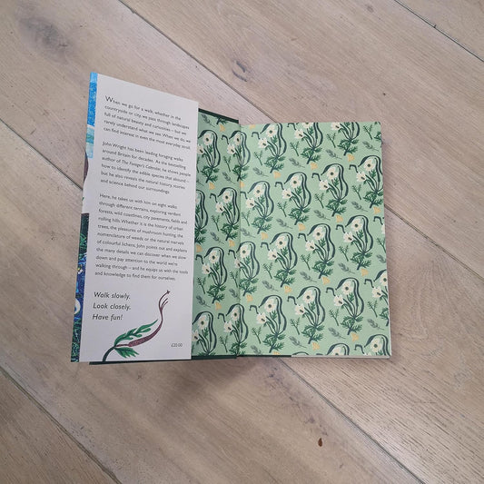 The Observant Walker: Wild Food, Nature and Hidden Treasures on the Pathways of Britain by John Wright (signed copy)