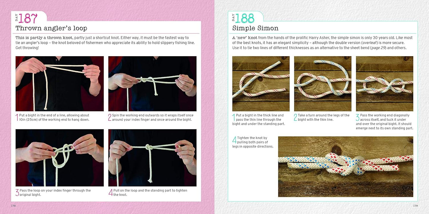 A Knot a Day: 365 Knot Challenges for All Abilities by Nic Compton
