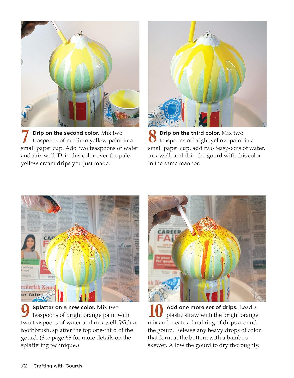 Crafting with Gourds: Building, Painting, and Embellishing Birdhouses, Flowerpots, Wind Chimes, and More