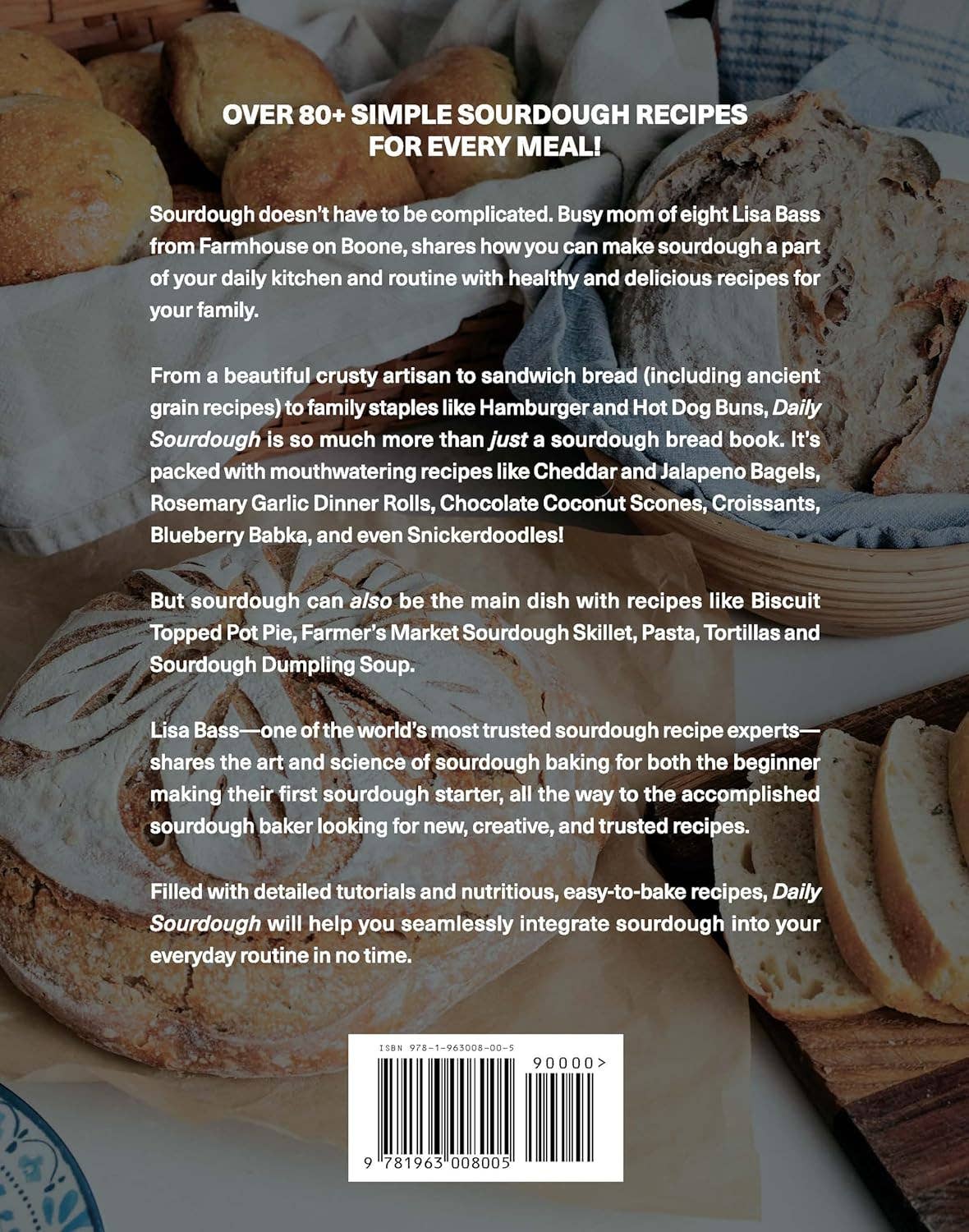 Daily Sourdough: Healthy Recipes for Every Meal by Lisa Bass