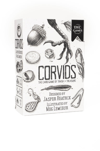 Corvids: The Card Game of Trash + Treasure by Jasper Beatrix