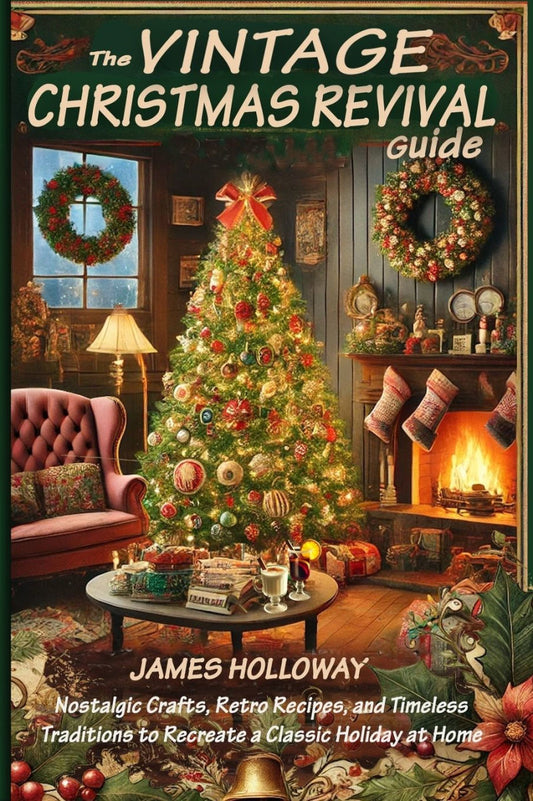 The Vintage Christmas Revival Guide: Nostalgic Crafts, Retro Recipes, and Timeless Traditions to Recreate a Classic Holiday at Home by James Holloway