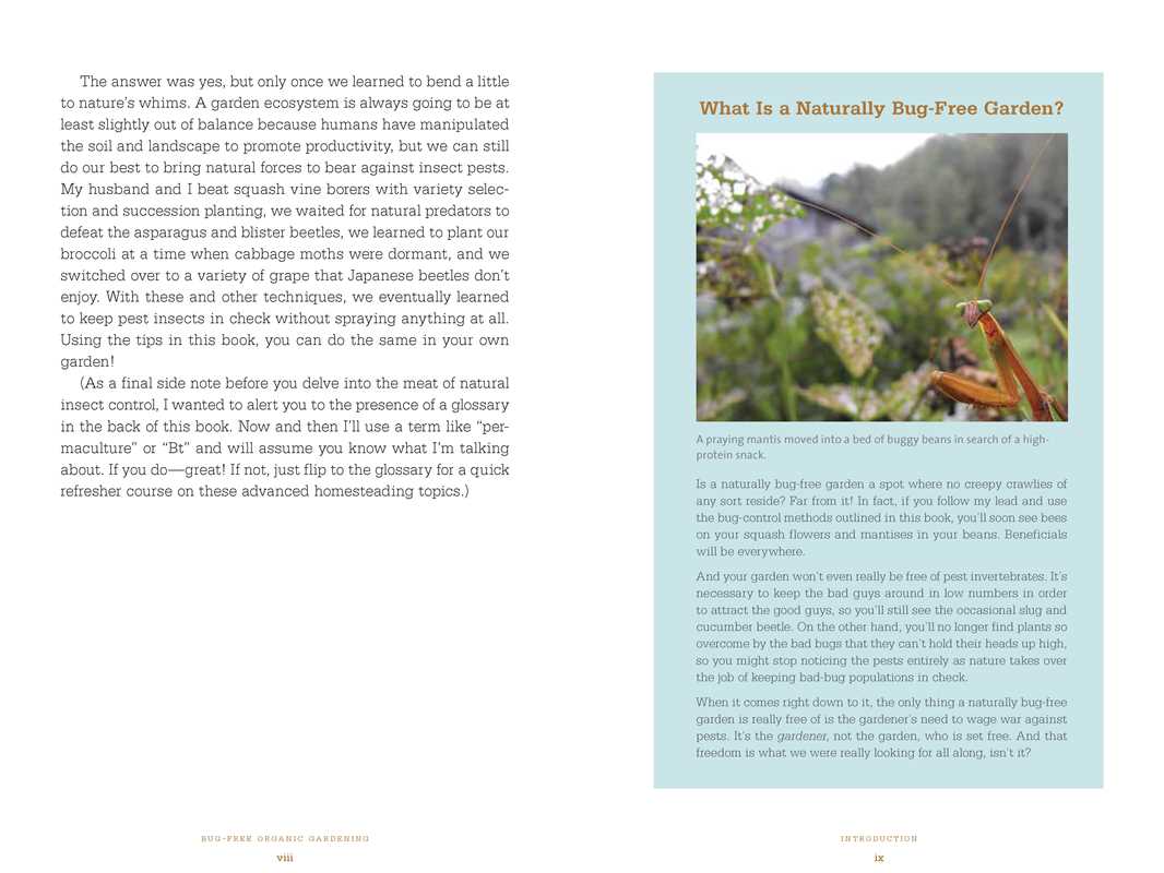 Bug-Free Organic Gardening: Controlling Pest Insects Without Chemicals: Controlling Pest Insects Without Chemicals