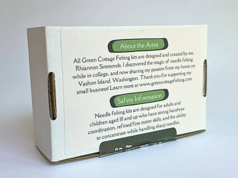 Backyard Birds Beginner Needle Felting Mini-Kit