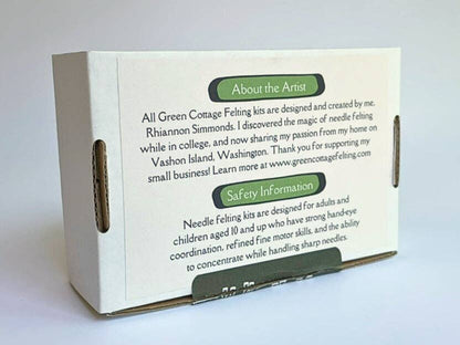 Backyard Birds Beginner Needle Felting Mini-Kit