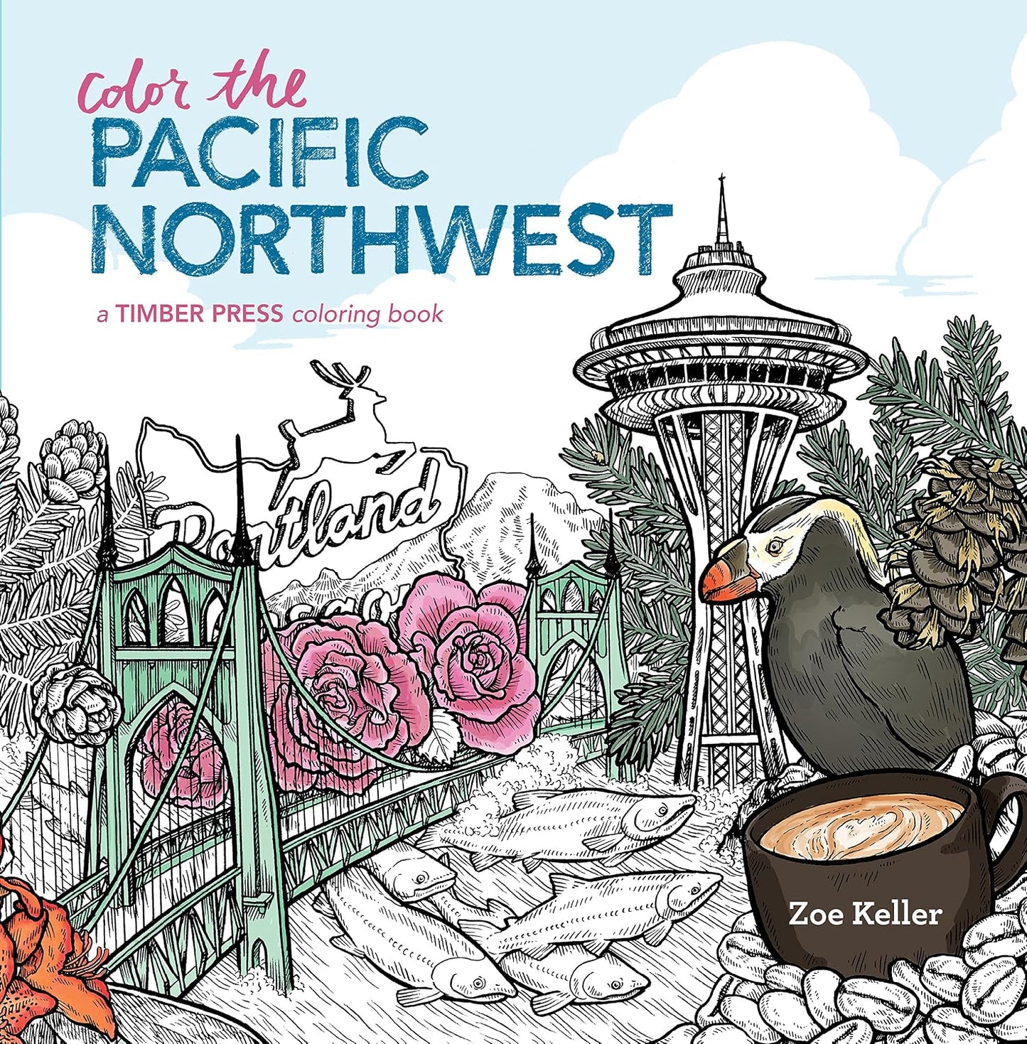 Color the Pacific Northwest