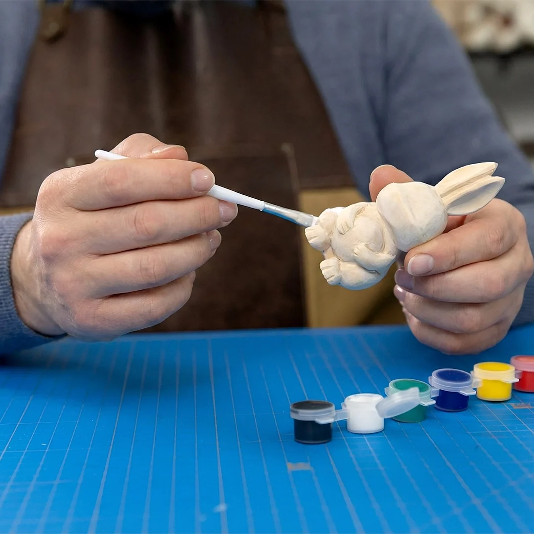DIY Hoppy Bunnies – Wood Carving Kit